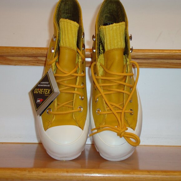 Converse Chuck Taylor All Star Leather Gore-Tex Lugged Waterproof Winter 7 NWT! - Picture 4 of 9